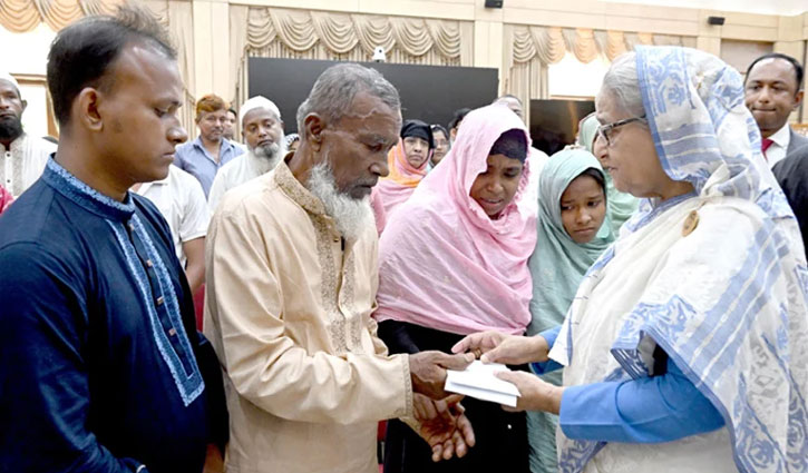 আবু সাঈদের পরিবারসহ ক্ষতিগ্রস্ত পরিবারকে আর্থিক সহযোগিতা প্রধানমন্ত্রীর