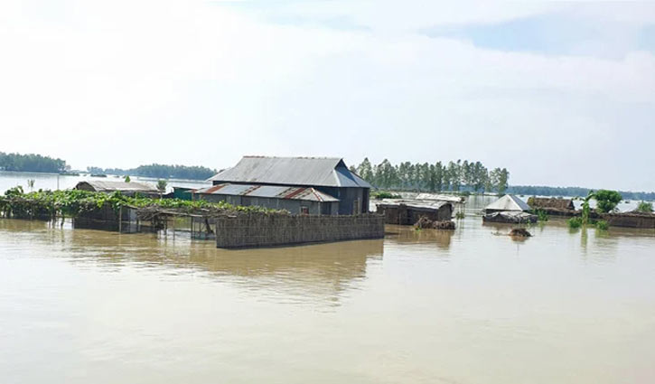 টাঙ্গাইলে বিপৎসীমার ওপরে তিন নদীর পানি, ৪৪ হাজার মানুষ পানিবন্দি