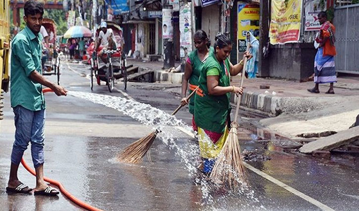 ৬ ঘণ্টায় বর্জ্য ব্যবস্থাপনায় প্রস্তুত ডিএনসিসি