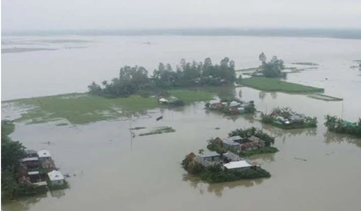 নেত্রকোণায় নদীর পানি বৃদ্ধি, বন্যার আশঙ্কা