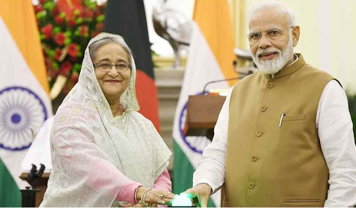 Modi thanks PM Sheikh Hasina