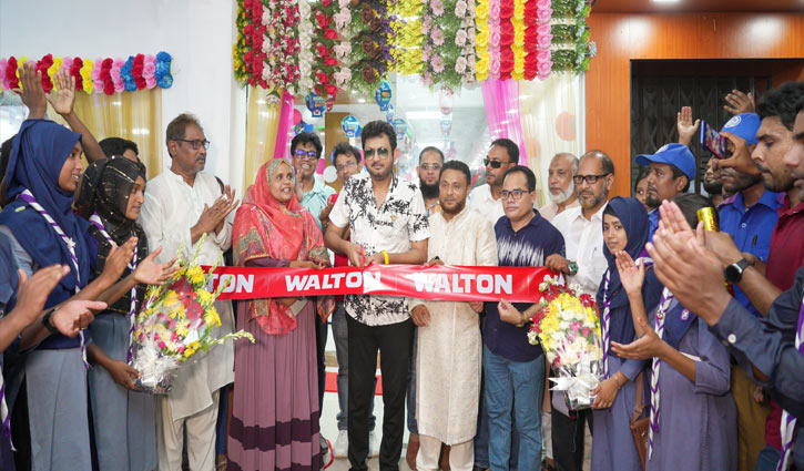 Walton opens exclusive showroom ‘Reliance Enterprise’ in Chapainawabganj