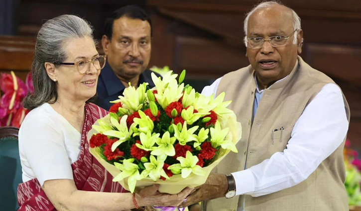 Sonia Gandhi elected Congress Parliamentary Party chairperson