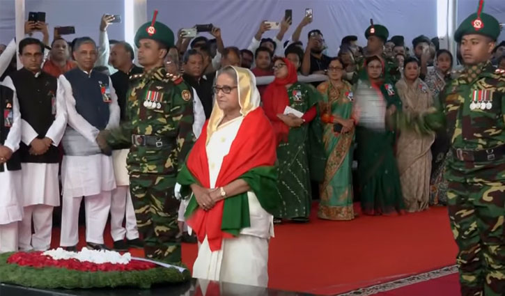 Historic March 7: PM pays tribute to Bangabandhu