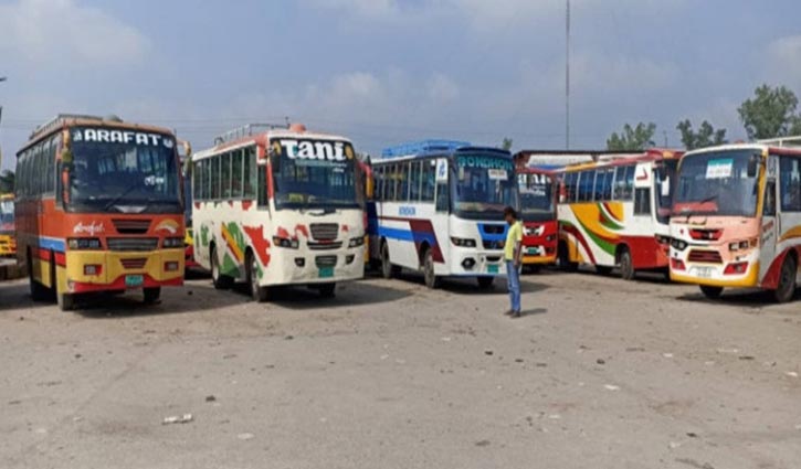 রাজশাহী-চাঁপাইনবাবগঞ্জ রুটে শুরু হয়নি বাস চলাচল