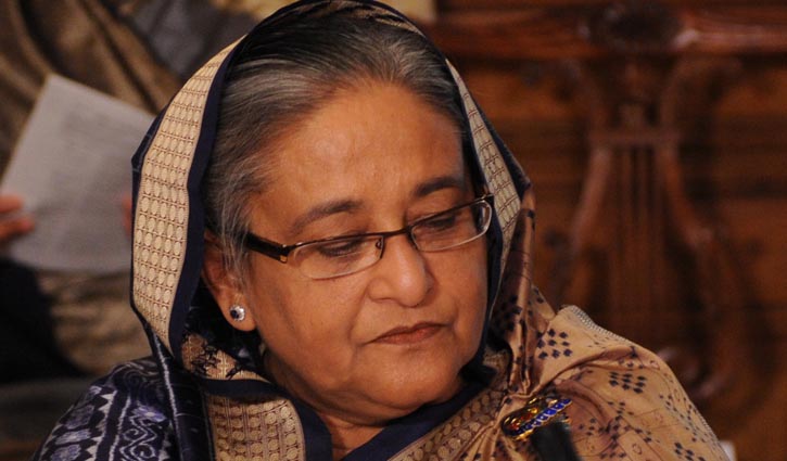 Sheikh Hasina is in a Lutyens` Delhi bungalow