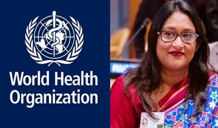 Bangladesh wants to work with WHO without Saima Wazed 