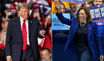 Harris, Trump fight through final campaign hours