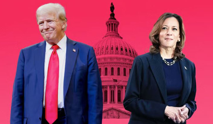 Harris, Trump tied 