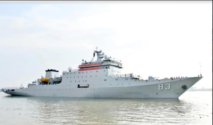 Two Chinese navy ships arrive in Ctg on goodwill visit