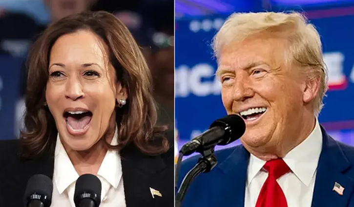 Number of votes Trump, Harris secure in first voting centre