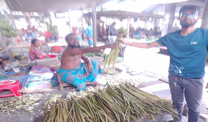 নিম্নবিত্ত পরিবারে নিত্যদিনের সবজি শাপলা