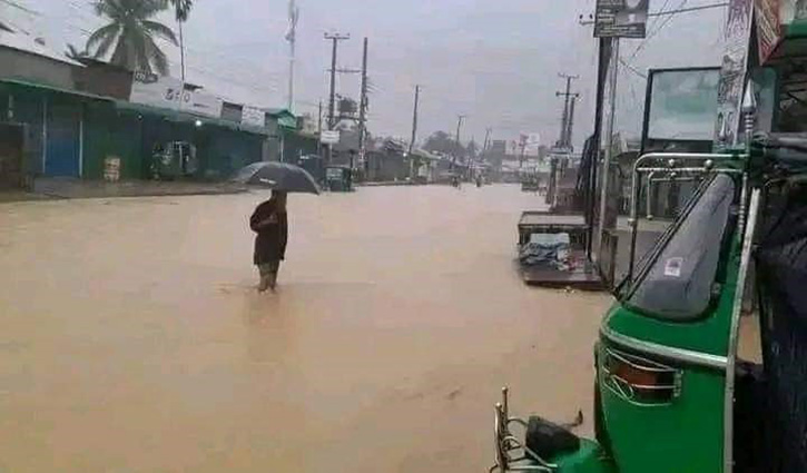 শেরপুরে তিন নদীর পানি বিপৎসীমার ওপরে, নিম্নাঞ্চল প্লাবিত