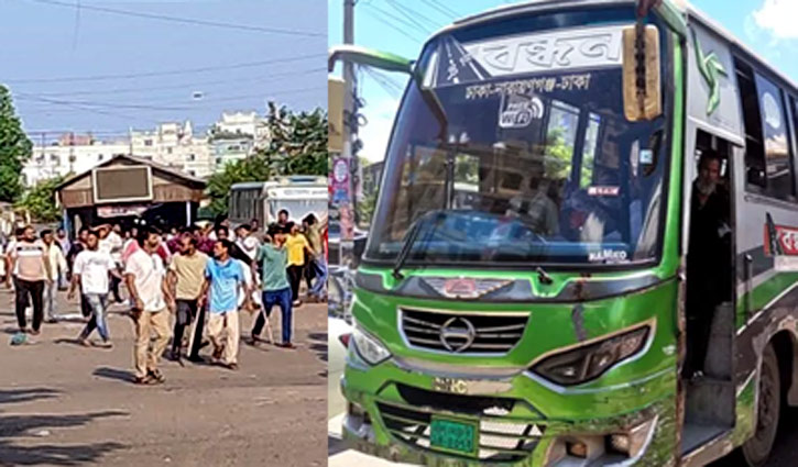 বন্ধন পরিবহন ও বাস টার্মিনালের কর্তৃত্ব নিয়ে দুই গ্রুপ মুখোমুখি