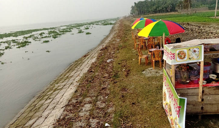 মেঘনার পাড়ে খেলছিল দুই ভাই–বোন, পানিতে ডুবে মৃত্যু