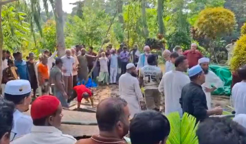 Ex-President Badruddoza Chowdhury laid to rest