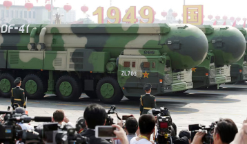 China test-fires intercontinental ballistic missile