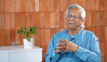 Prof Yunus envisions a new nation in conversation with NPR