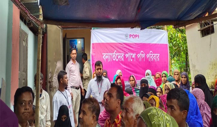 Relief distributed among 13,880 flood-affected families