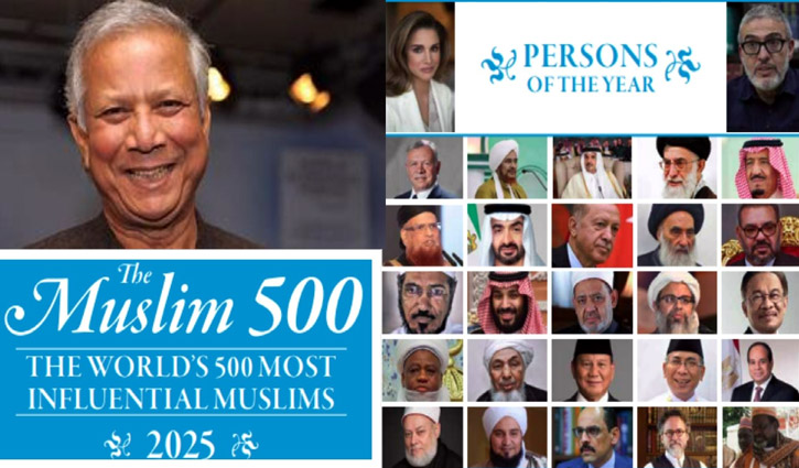 Dr Yunus among world’s most influential Muslims