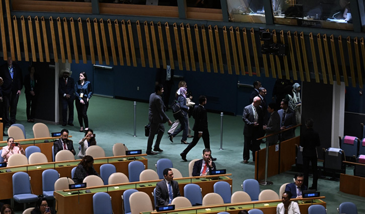 Diplomats stage walkout during Netanyahu’s UN speech