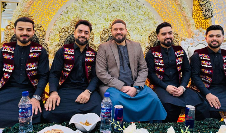 Afghanistan captain Rashid Khan ties the knot