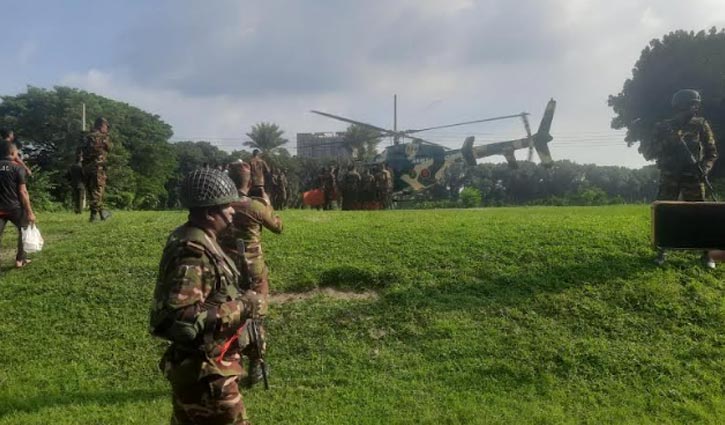 Lieutenant Tanzim Sarwar laid to rest at his village 