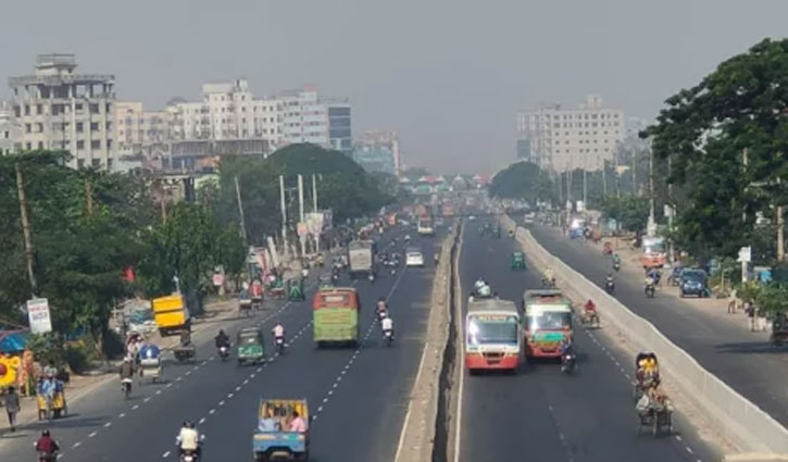 বৃষ্টি স্বত্ত্বেও ঢাকার বাতাসের মানের পরিবর্তন হয়নি